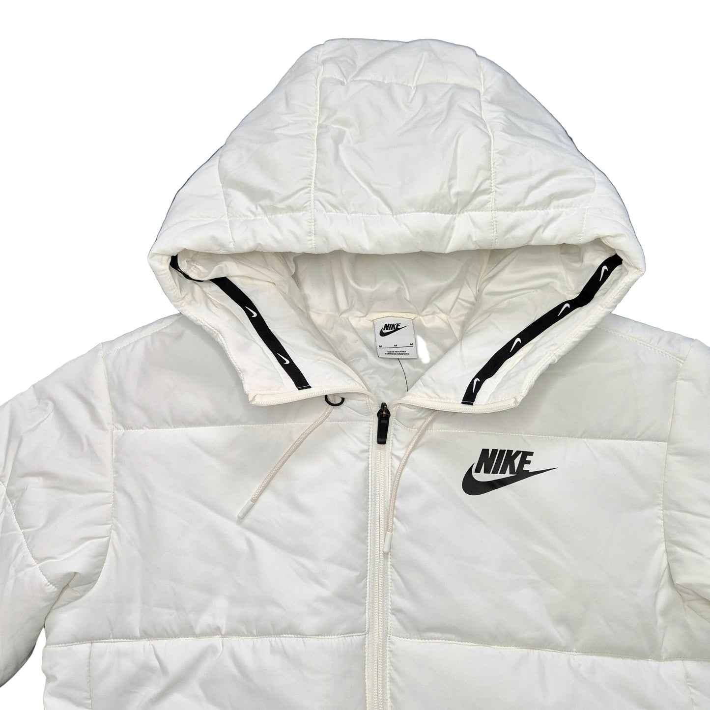 WOMENS NIKE PADDED COAT (WHITE)