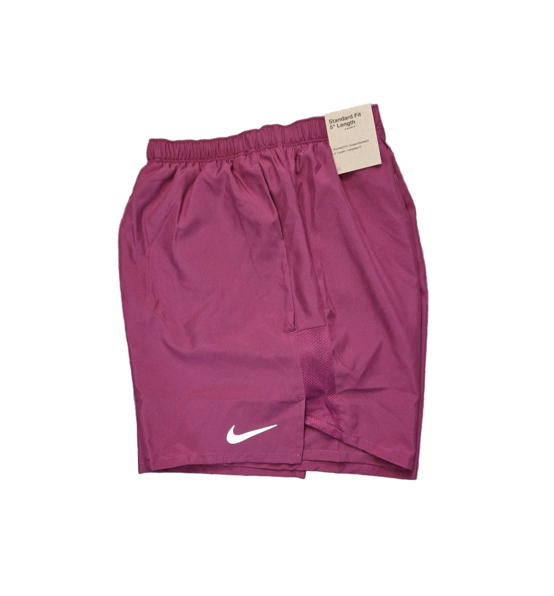 NIKE CHALLENGER SHORTS (5") MAROON