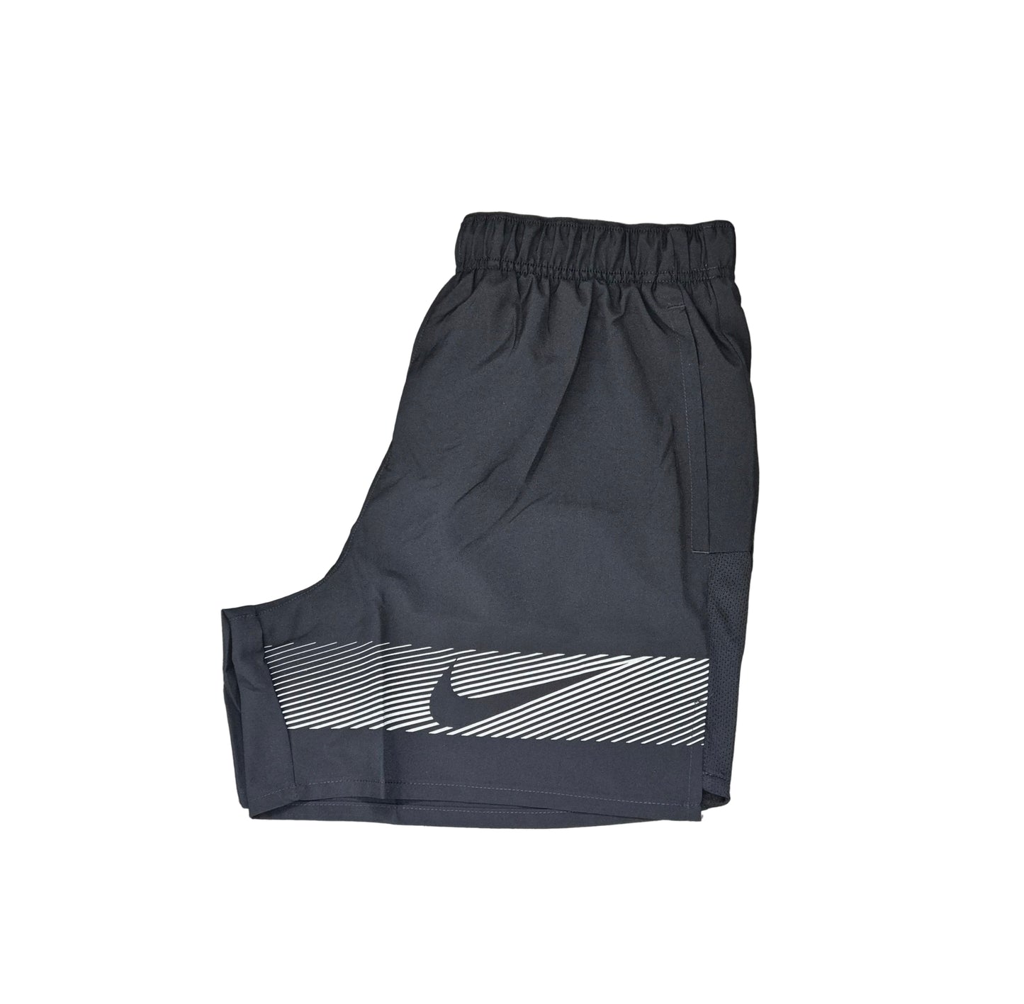 Nike Miler Flash Tshirt & Flash Challenger Shorts Set (BLACK)