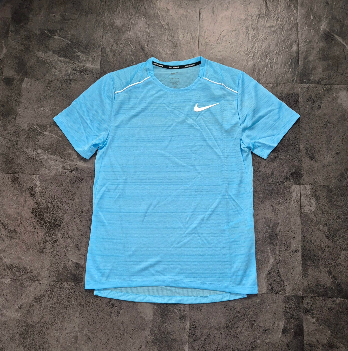 NIKE UV WINDRUNNER, MILER 1.0 & CHALLENGER SHORTS SET (AQUARIUS BLUE)