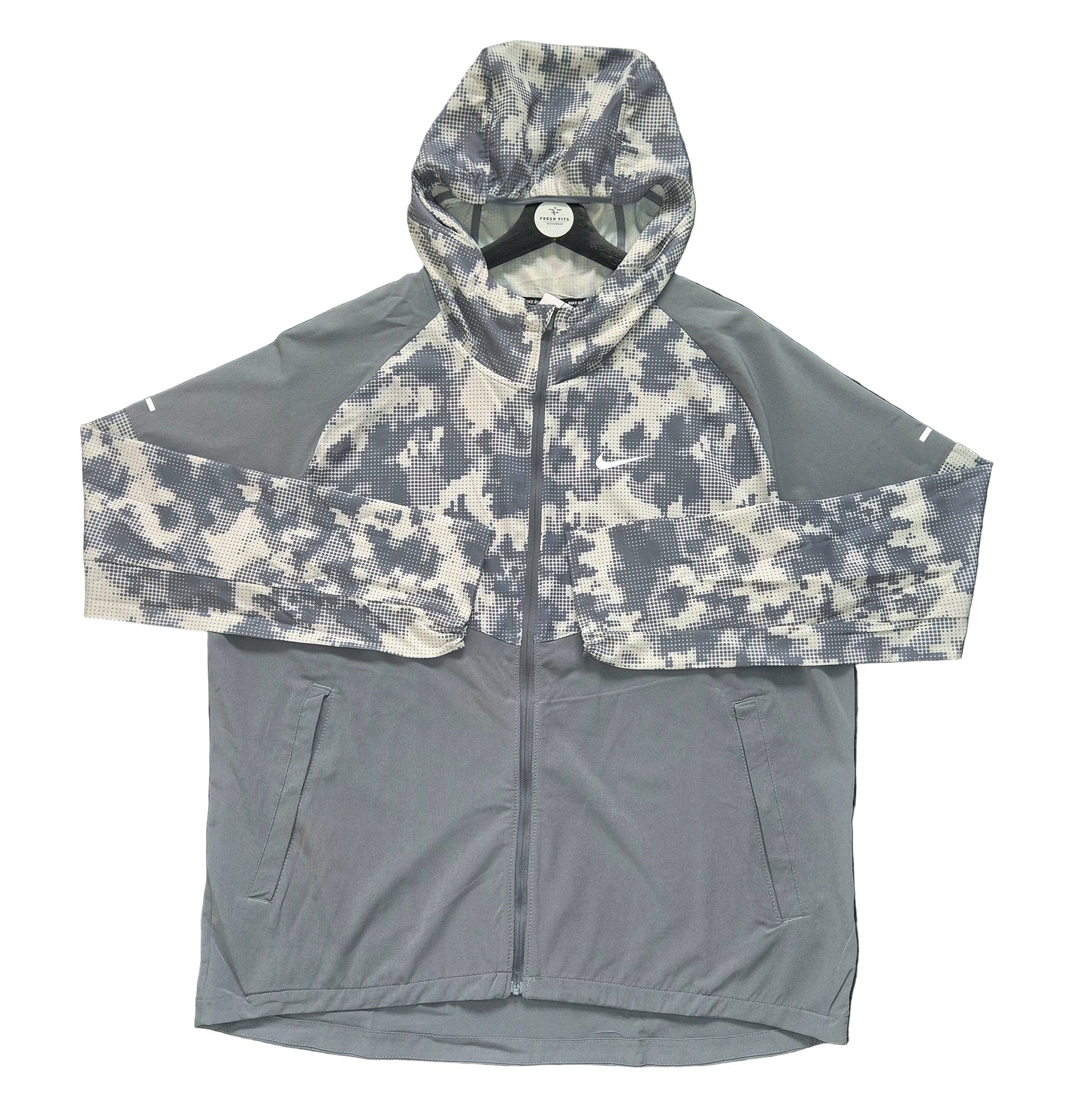 Nike Repel Miler Camo Windrunner (Grey)