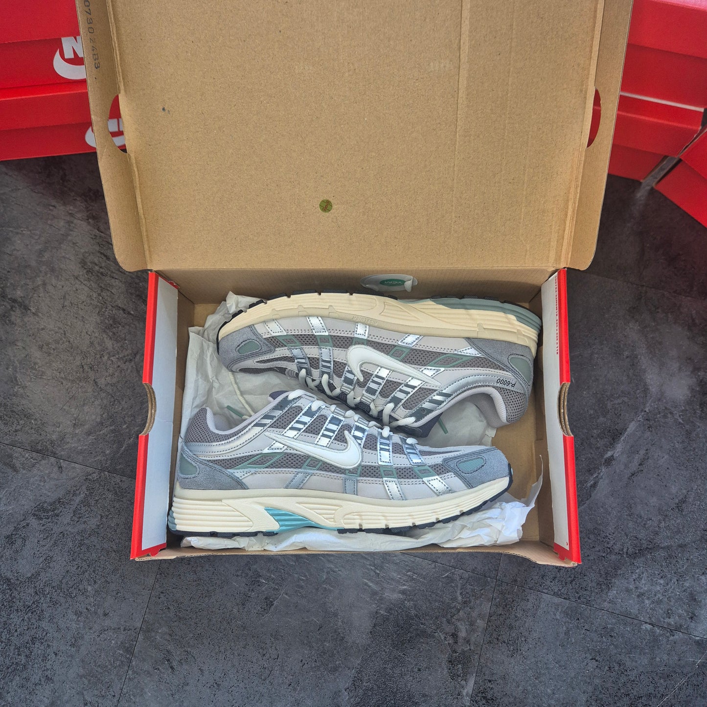 NIKE P-6000 FLAT PEWTER