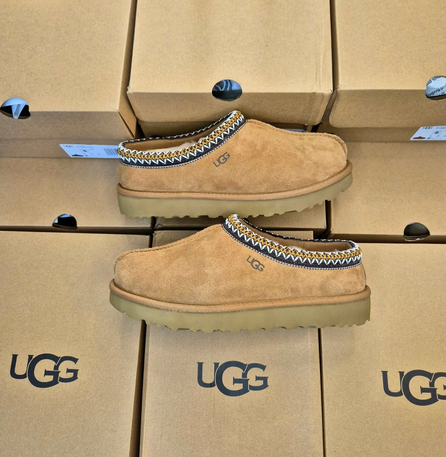 UGG TASMAN SLIPPER (CHESTNUT)