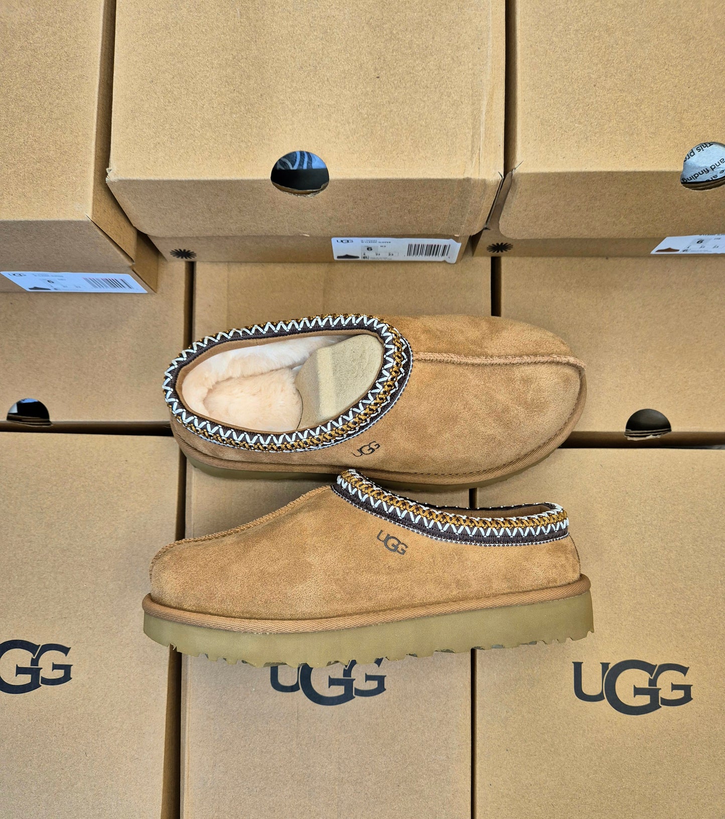 UGG TASMAN SLIPPER (CHESTNUT)