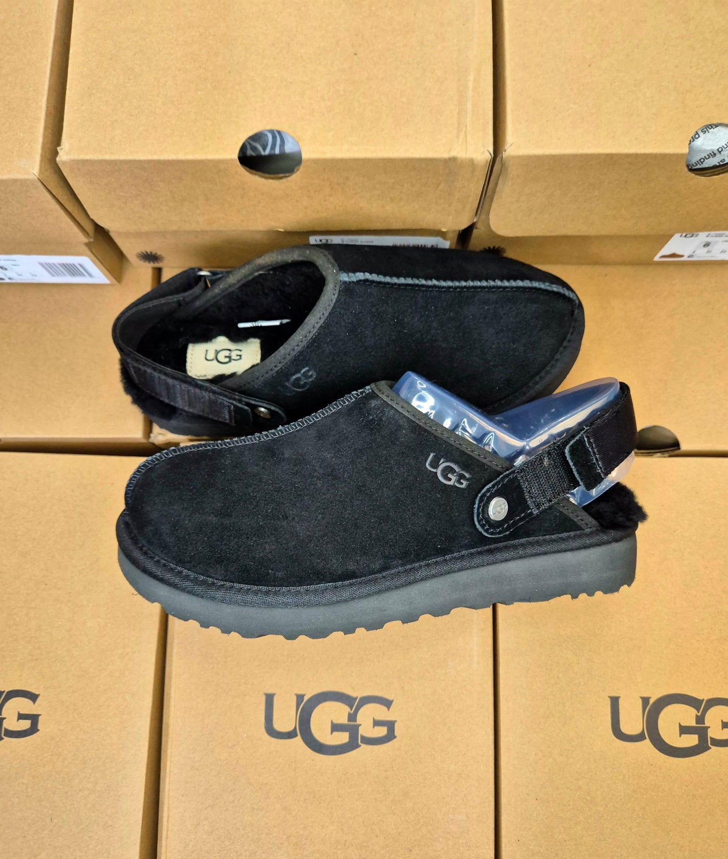 UGG LANAH CLOG (BLACK)