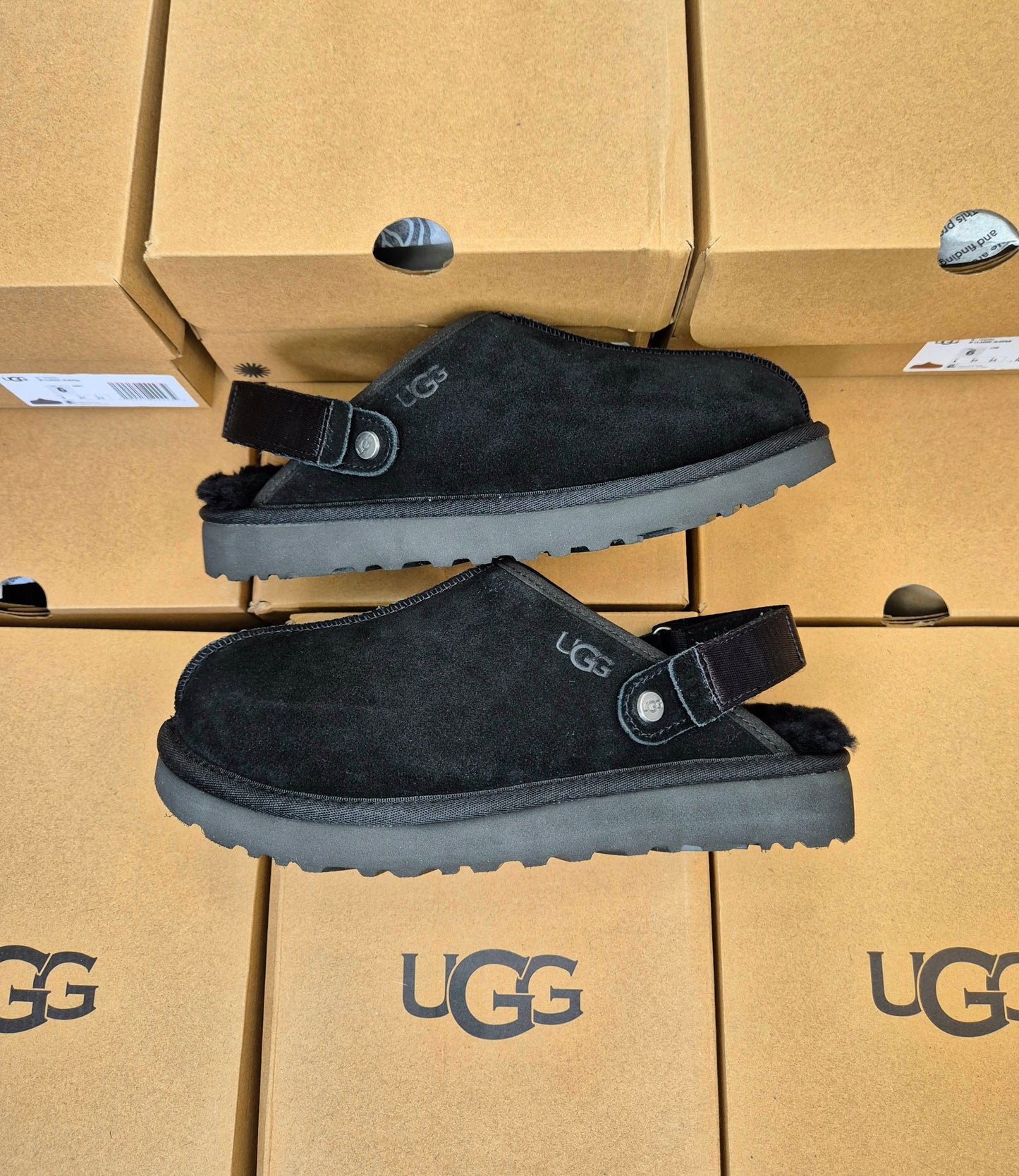 UGG LANAH CLOG (BLACK)