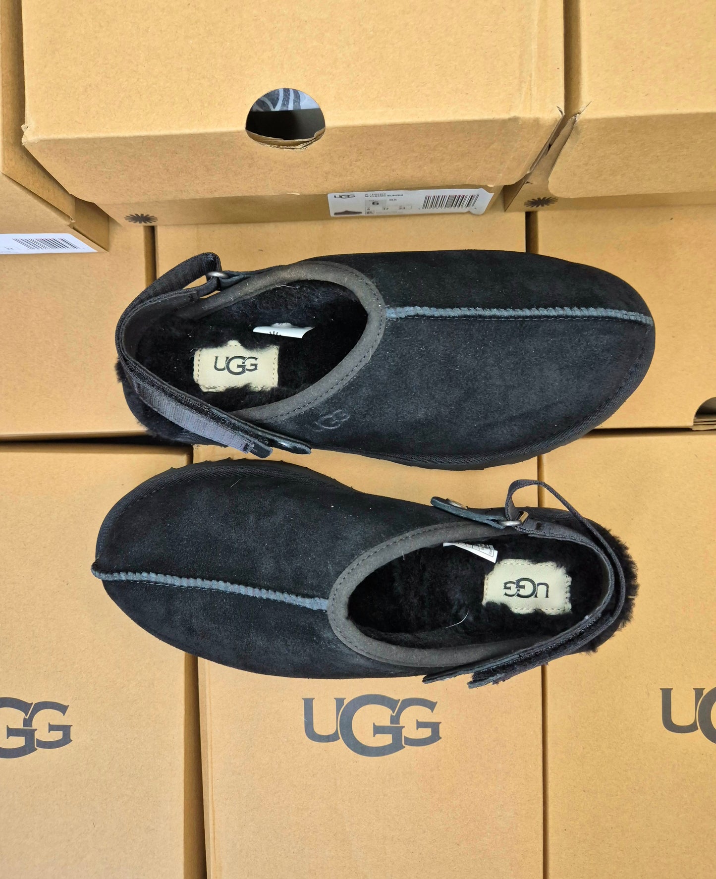 UGG LANAH CLOG (BLACK)