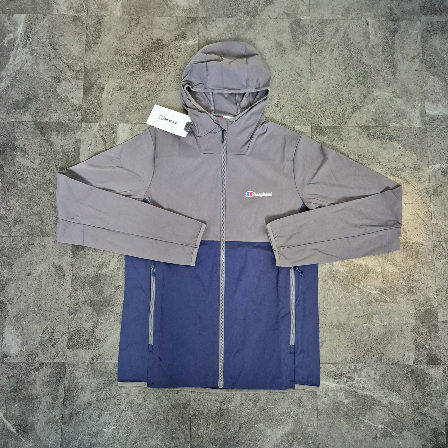 BERGHAUS THERAN TRACKSUIT (NAVY & DARK SMOKE GREY)