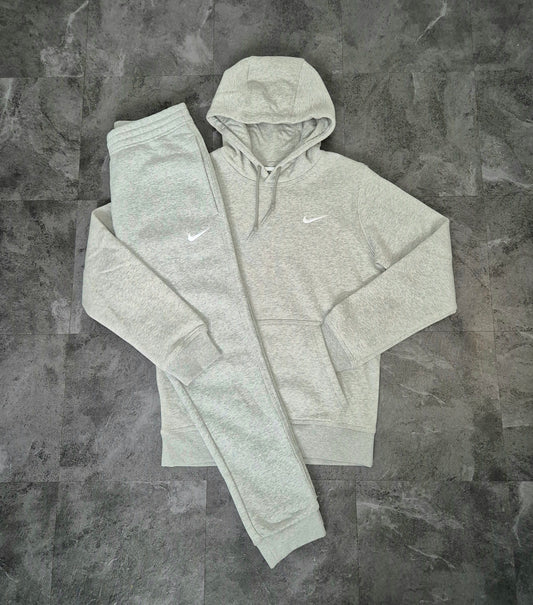 Nike Club Fleece Tracksuit (Grey)