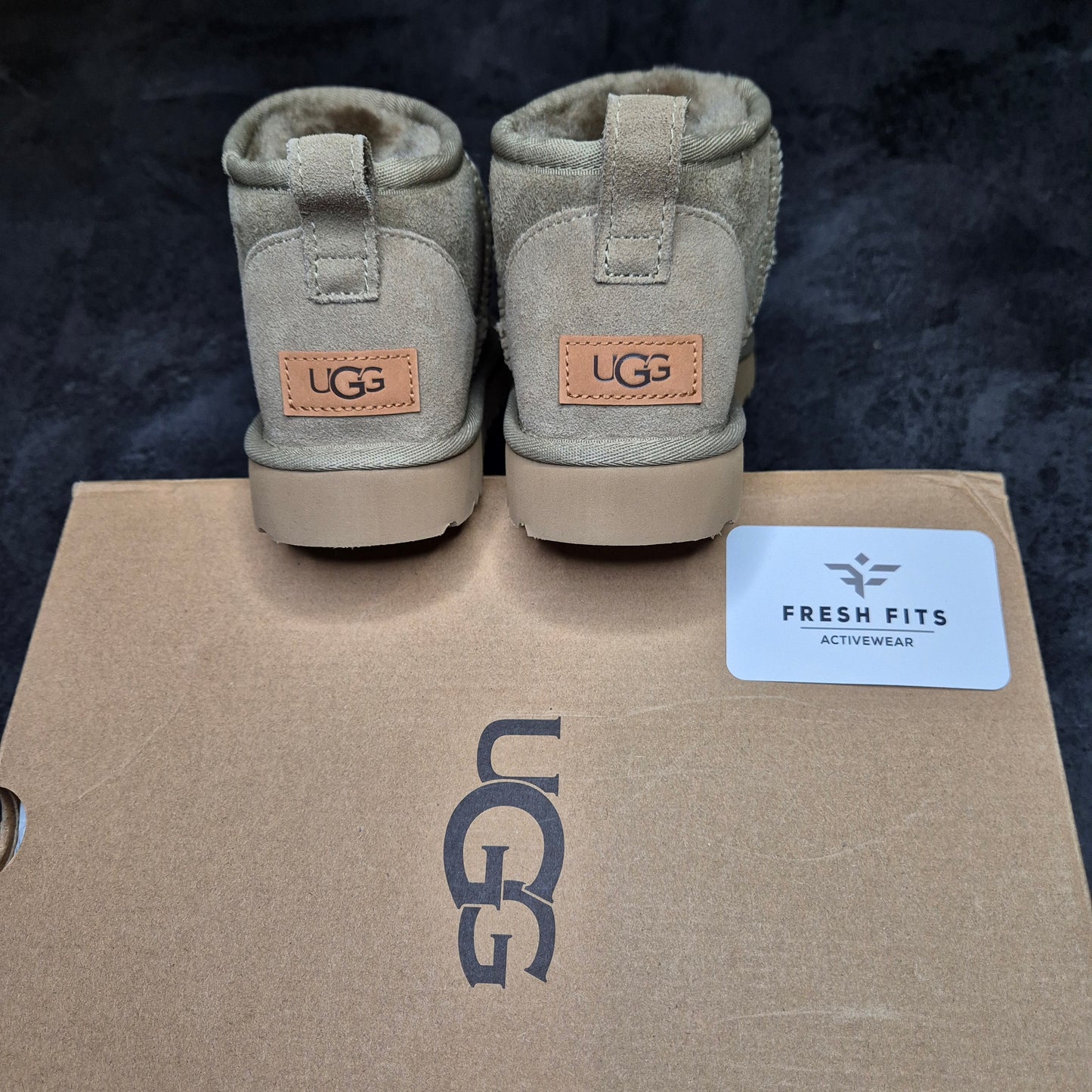 UGG ULTRA MINI BOOTS (ANTELOPE)