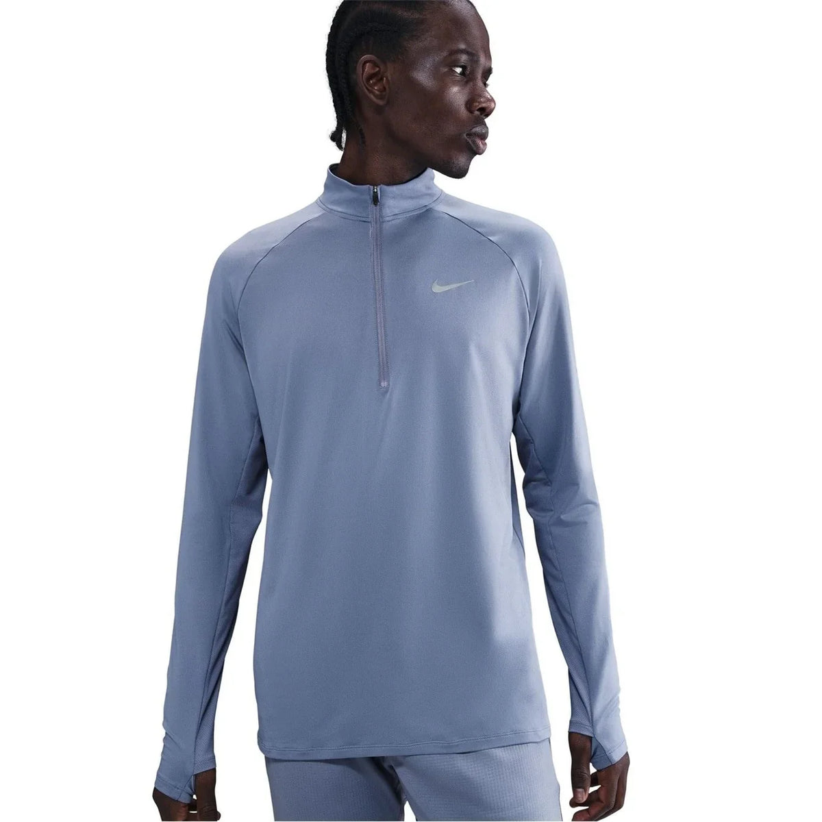 Nike Stride 1/2 Zip Neck Regular Fit - World Indigo