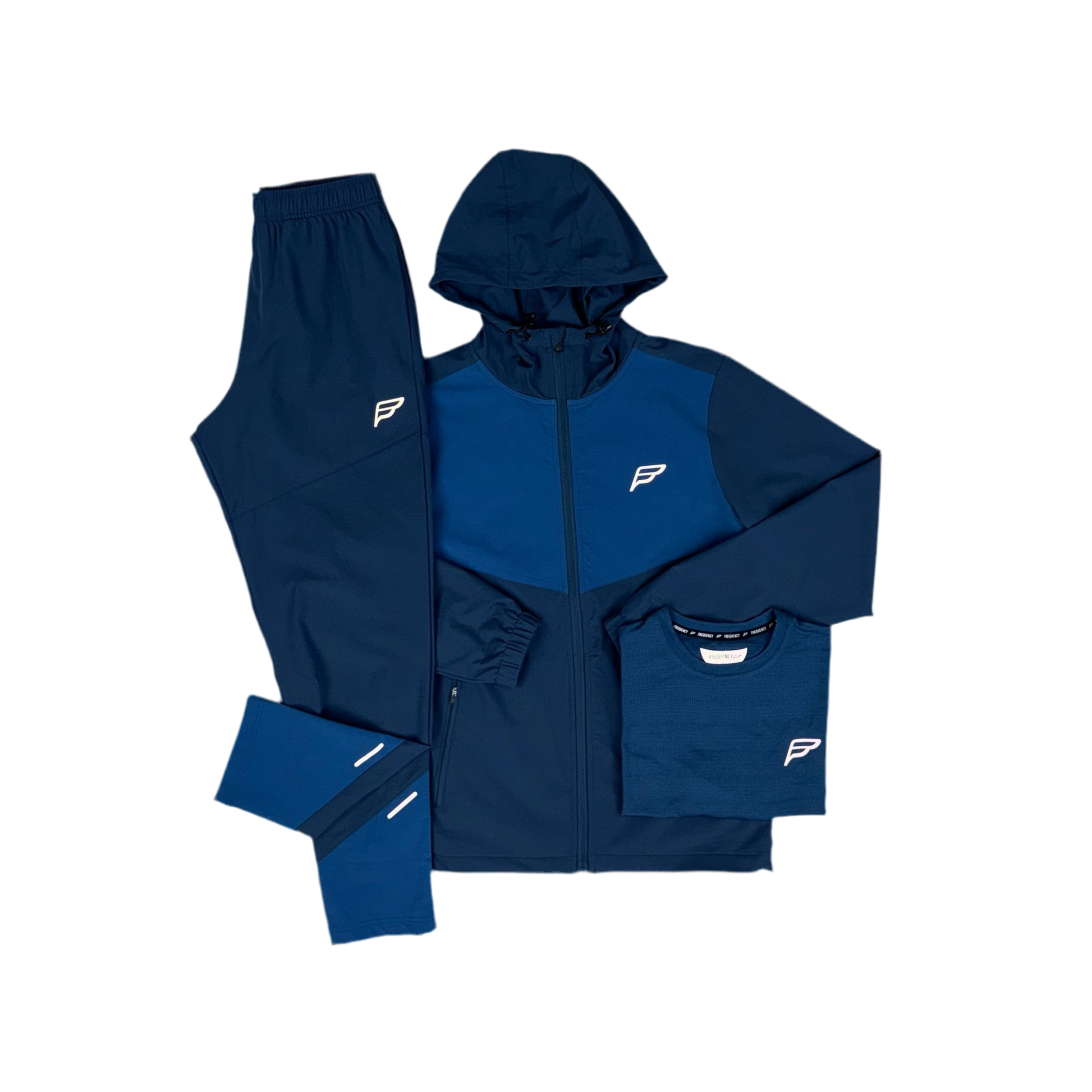 Frequency - Navy 3 Piece Tracksuit