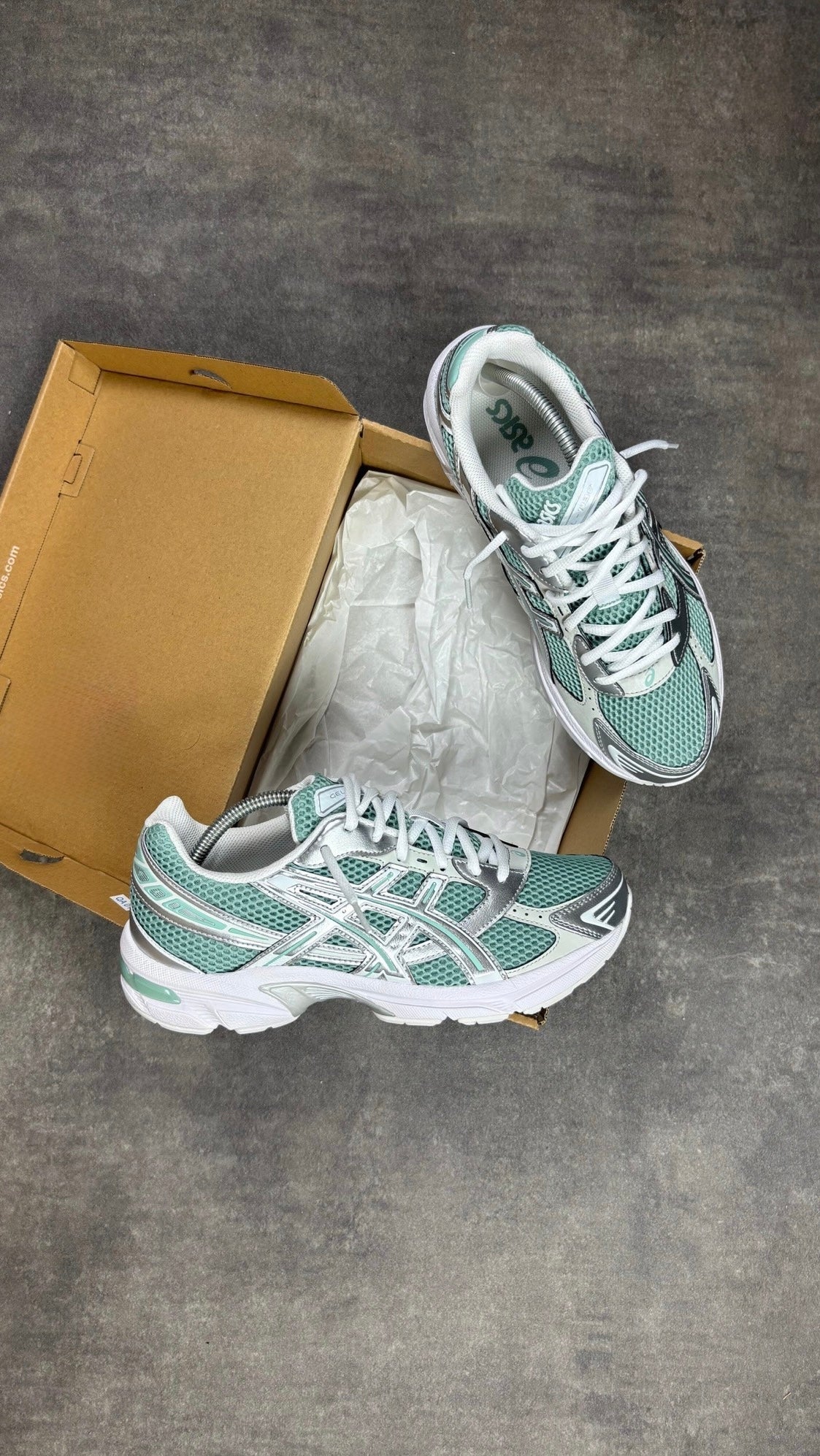 Asics Gel 1130 Verdigris Pure Silver