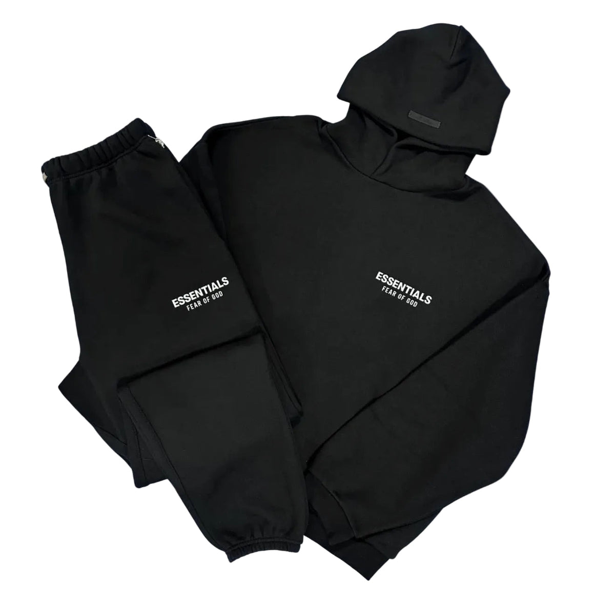 Essentials Fear Of God Tracksuit - Full Black FW24