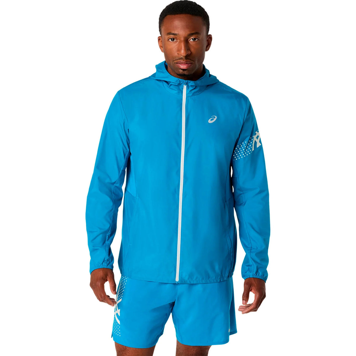 Asics Icon Jacket - Aegean Blue