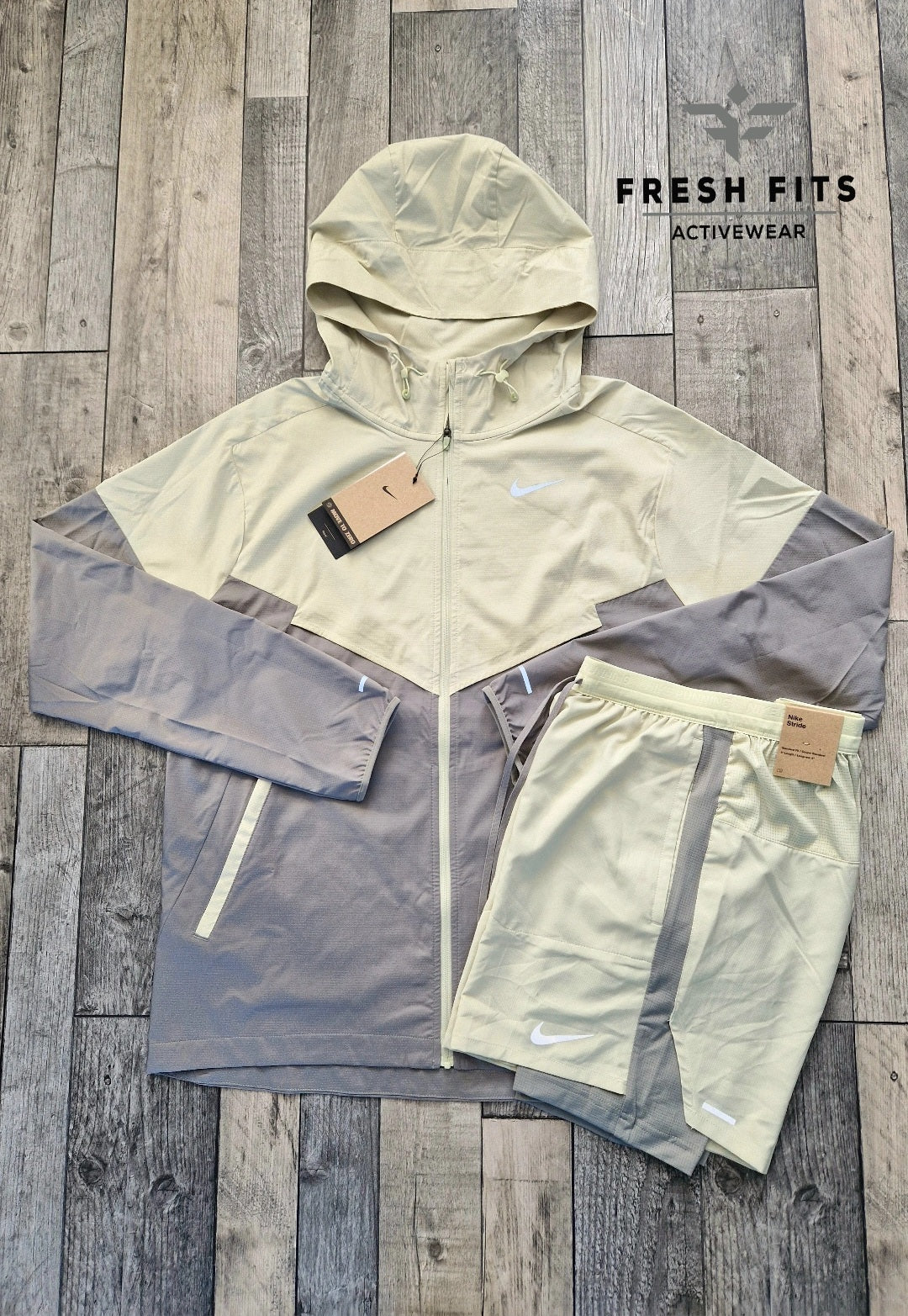 NIKE REPEL UV WINDRUNNER OLIVE AURA SET