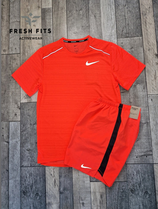 NIKE MILER 1.0 CRIMSON RED SET