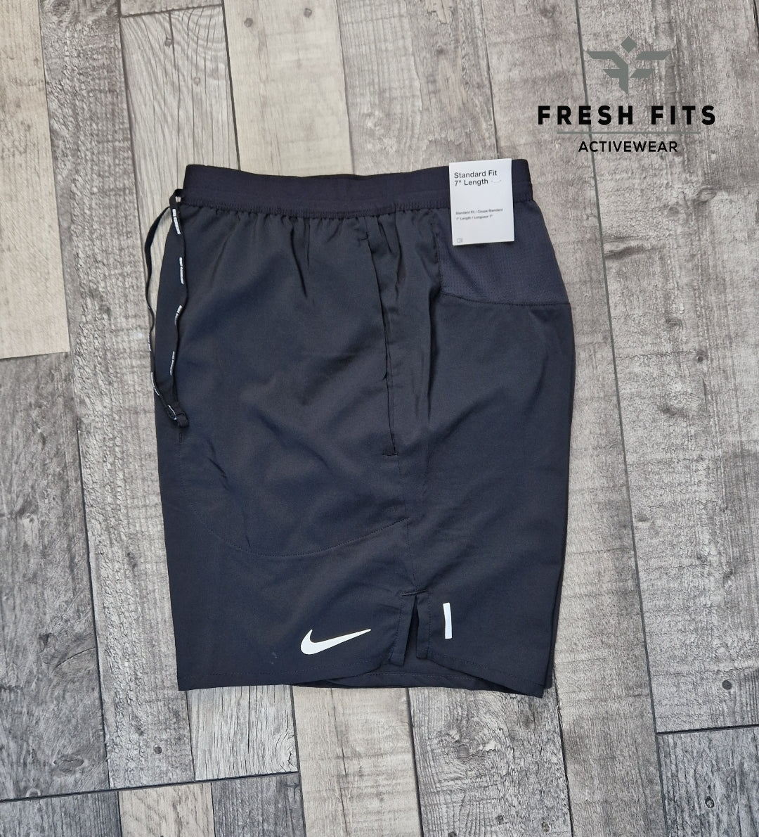 NIKE FLEX STRIDE SHORTS (7") BLACK