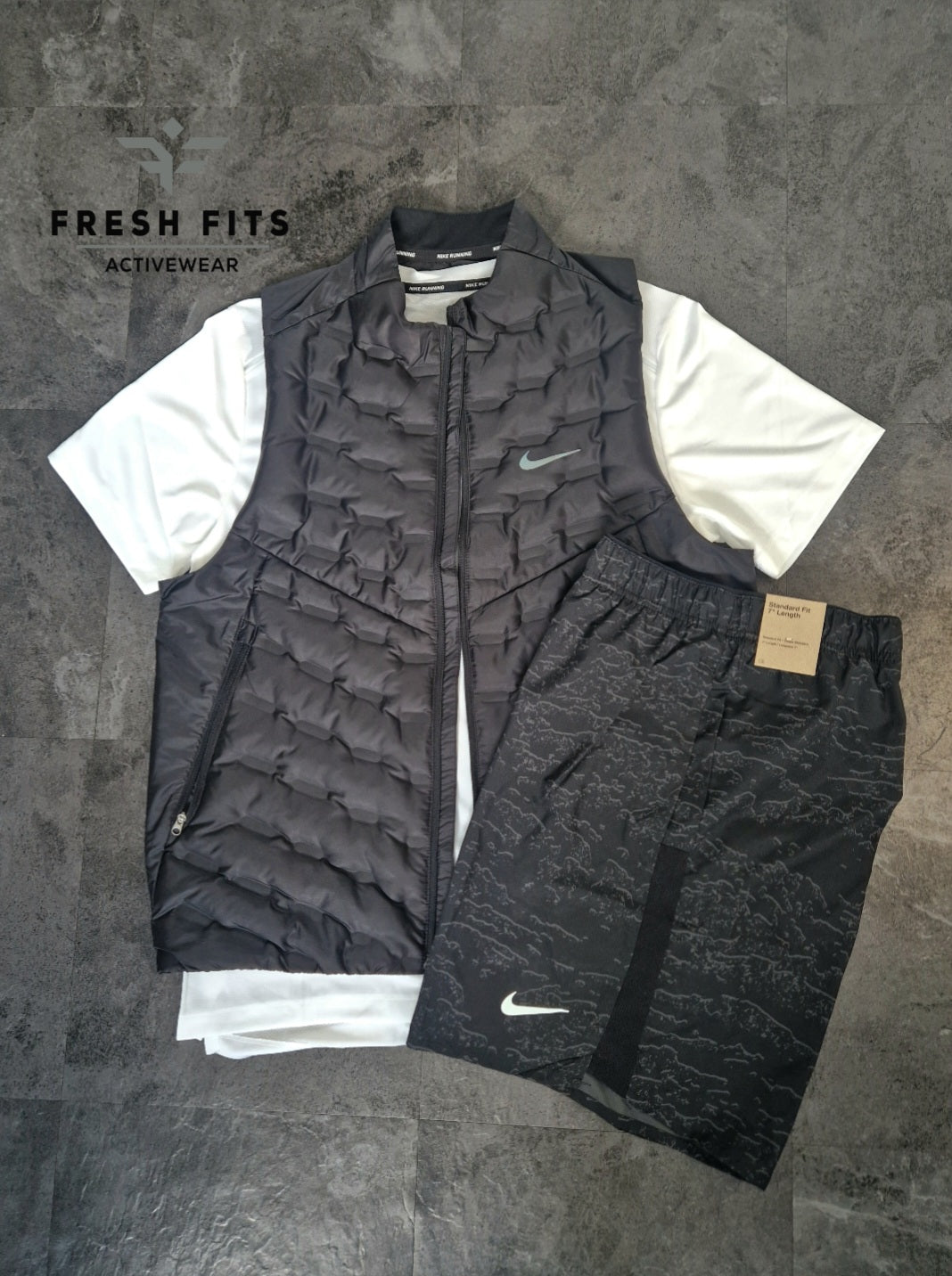 NIKE THERMA FIT GILET (BLACK)