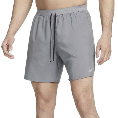 Nike Stride Flex Dri-FIT 18cm Brief-Lined Running Shorts - Grey