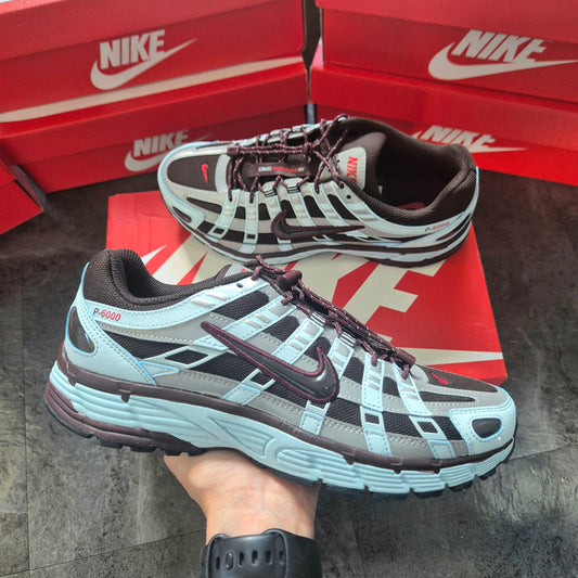 NIKE P-6000 BLUE/BURGANDY