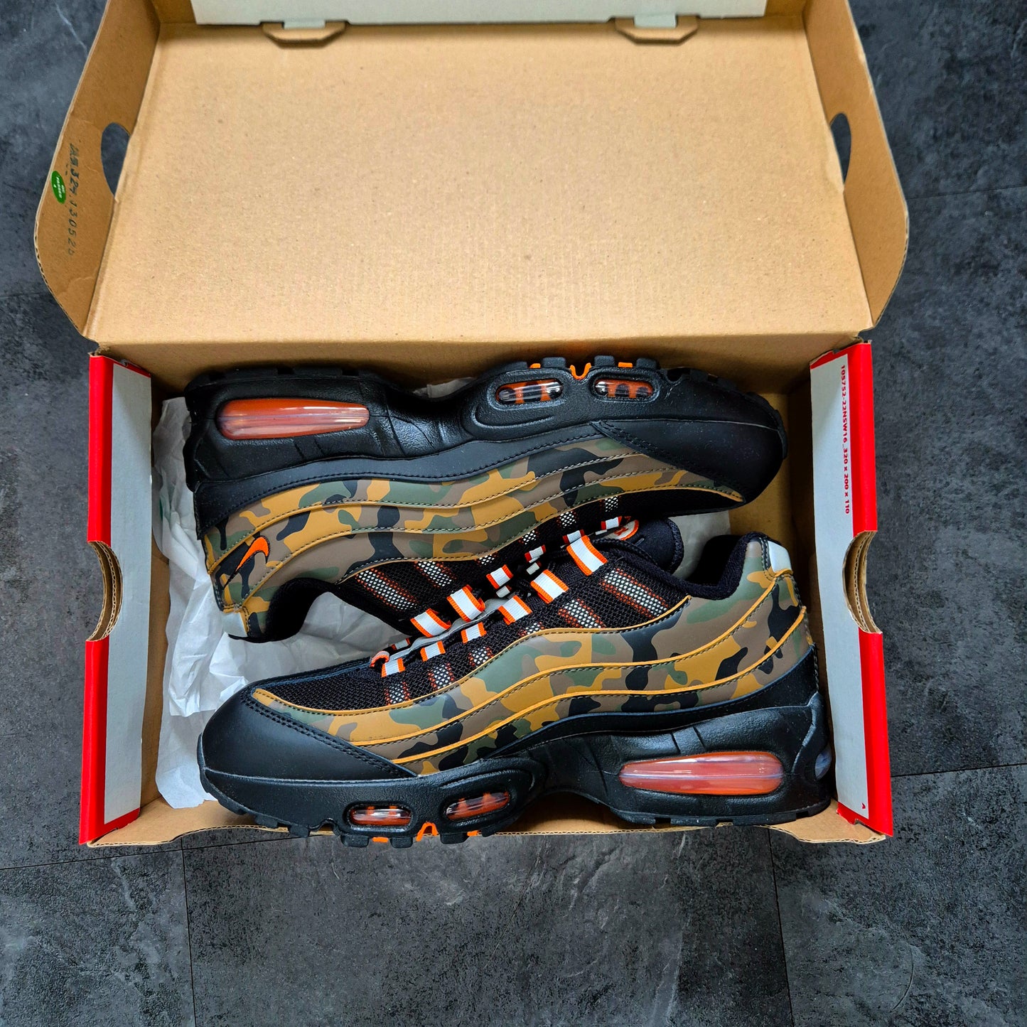 Nike Air Max 95 (Big Bubble Orange Camos)