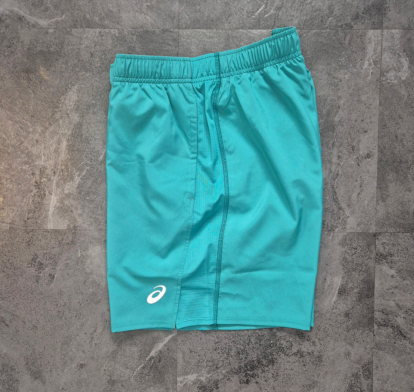 Asics Seamless Tshirt & Icon Shorts Set (Birch Oasis Green/Rainy Lake)