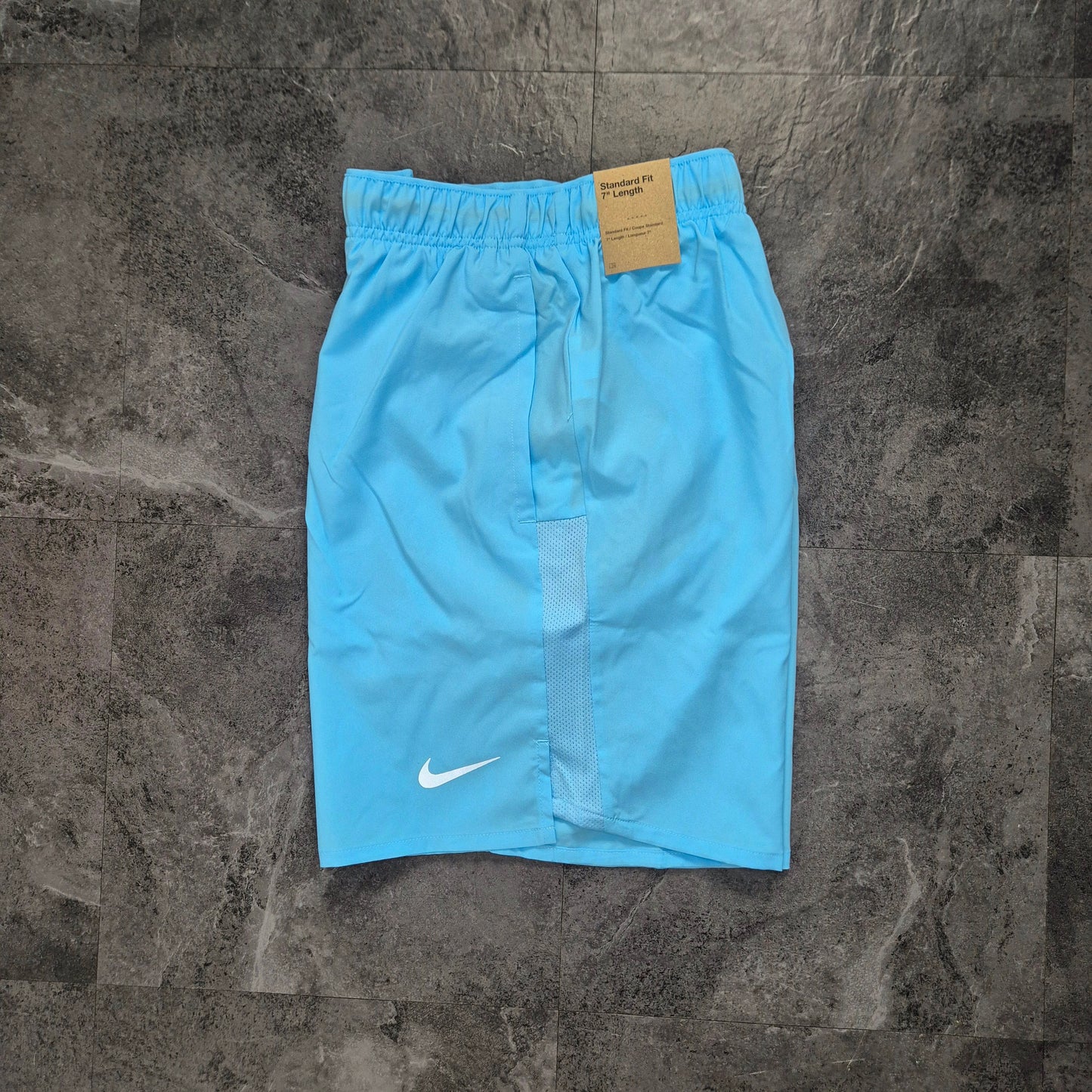 NIKE UV WINDRUNNER, MILER 1.0 & CHALLENGER SHORTS SET (AQUARIUS BLUE)
