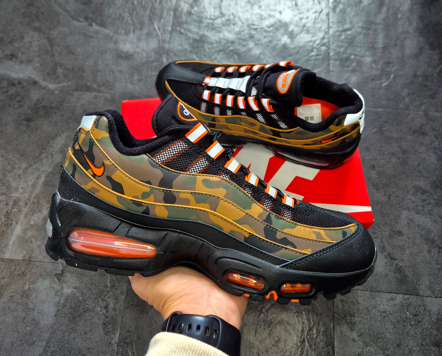 Nike Air Max 95 (Big Bubble Orange Camos)