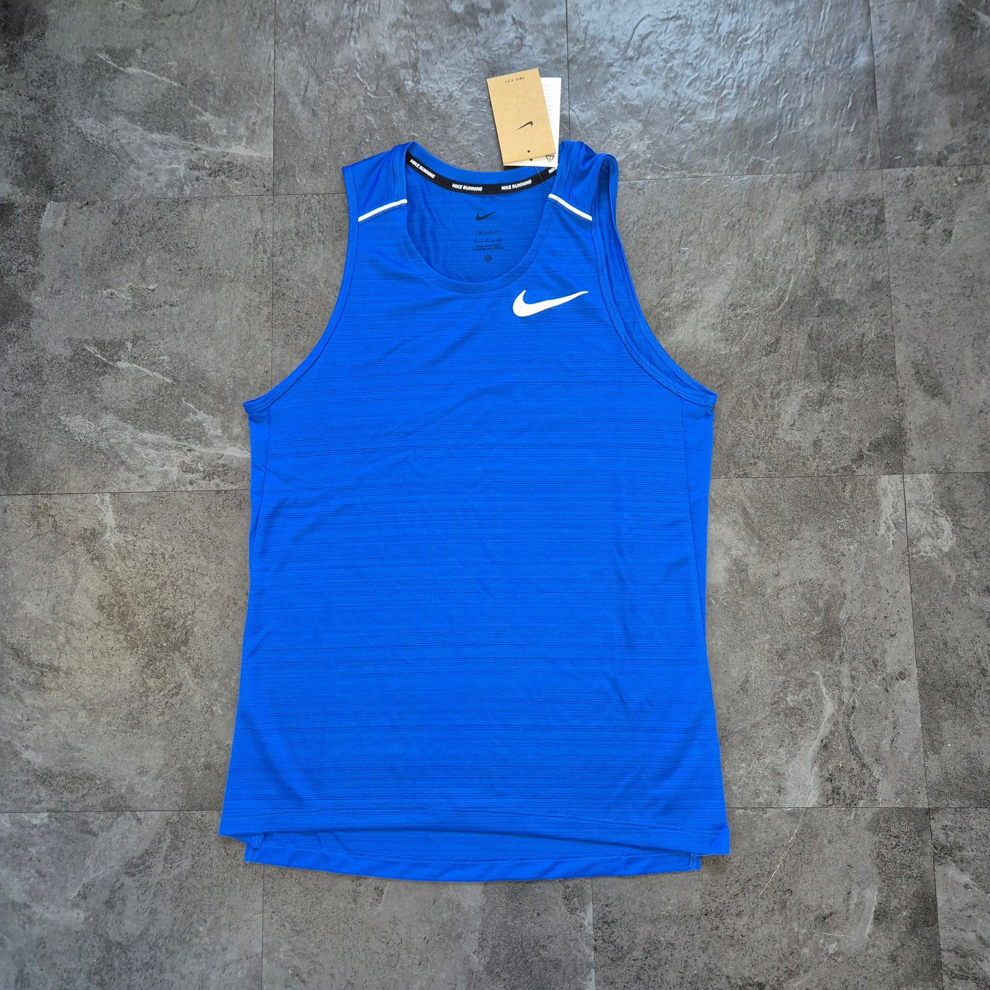NIKE MILER DRI FIT VEST (ROYAL BLUE)